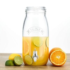 Dispensador con grifo 8 litros - Cristal - Kilner