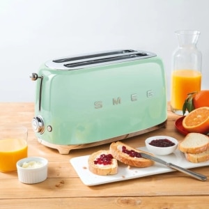 Tostadora Smeg TSF02PGEU 4 Tostadas VerdePuntronic