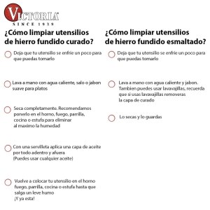 Ferretería El Trompo - WOK HIERRO FUNDIDO ESMALTADO 35.5 CM. VICTORIA