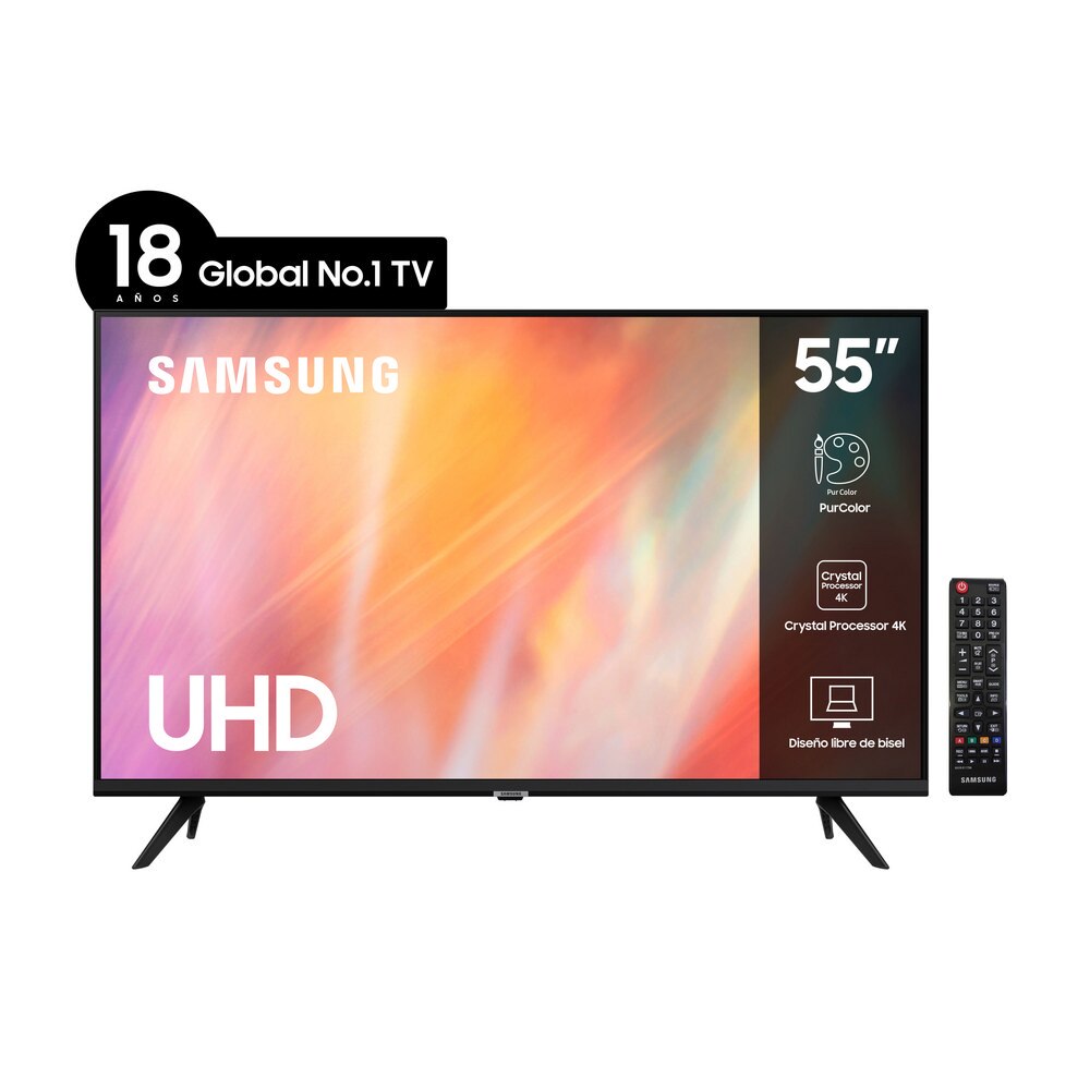  Samsung Smart TV 4K Crystal UHD LED de 50 pulgadas con HDR,  Motion Xcelerator, AirSlim Design, Object Tracking Sound Lite, Alexa  incorporado (UN50CU8000, 2023) : Electrónica
