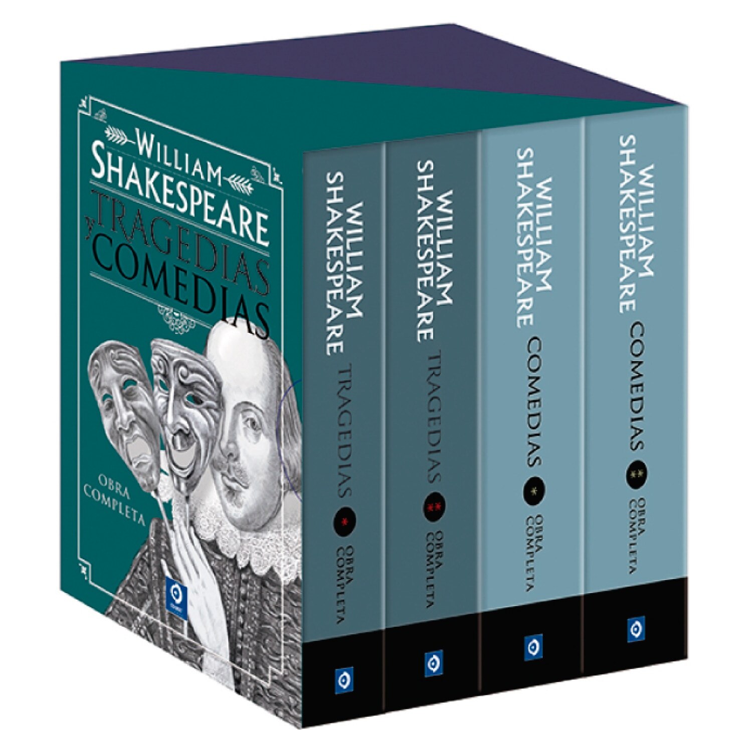 rodear Derecho En otras palabras Libro 4 Volumenes W. Shakespeare Tragedias y Comedias O. Completas
